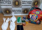 Homem é preso por tráfico de drogas pela Brigada Militar de Novo Hamburgo