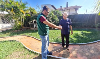 Vigilância em Saúde realiza ação de combate a dengue no feriado